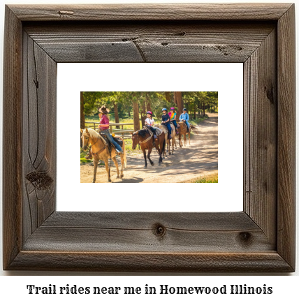 trail rides near me in Homewood, Illinois